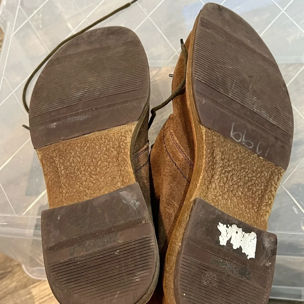 14th & Union Brown Chukka Boots Suede Leather
